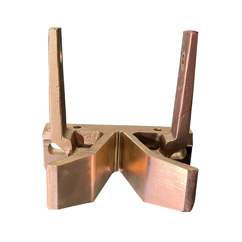 Conductive Elongated Copper V Seat Sand Casting Copper အစိတ်အပိုင်းများ