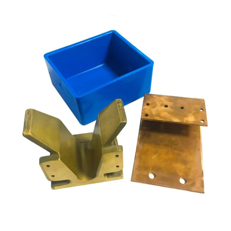 Electroplated Conductive Copper V-Base Sand Casting Copper အစိတ်အပိုင်းများ